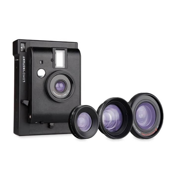 【最終値下げ】ロモインスタント 黒 レンズキット 箱、電池付き