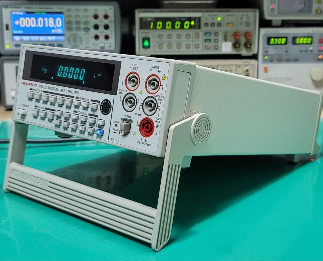 美品 ADVANTEST R6552 5.5桁 マルチメーター 動作良好