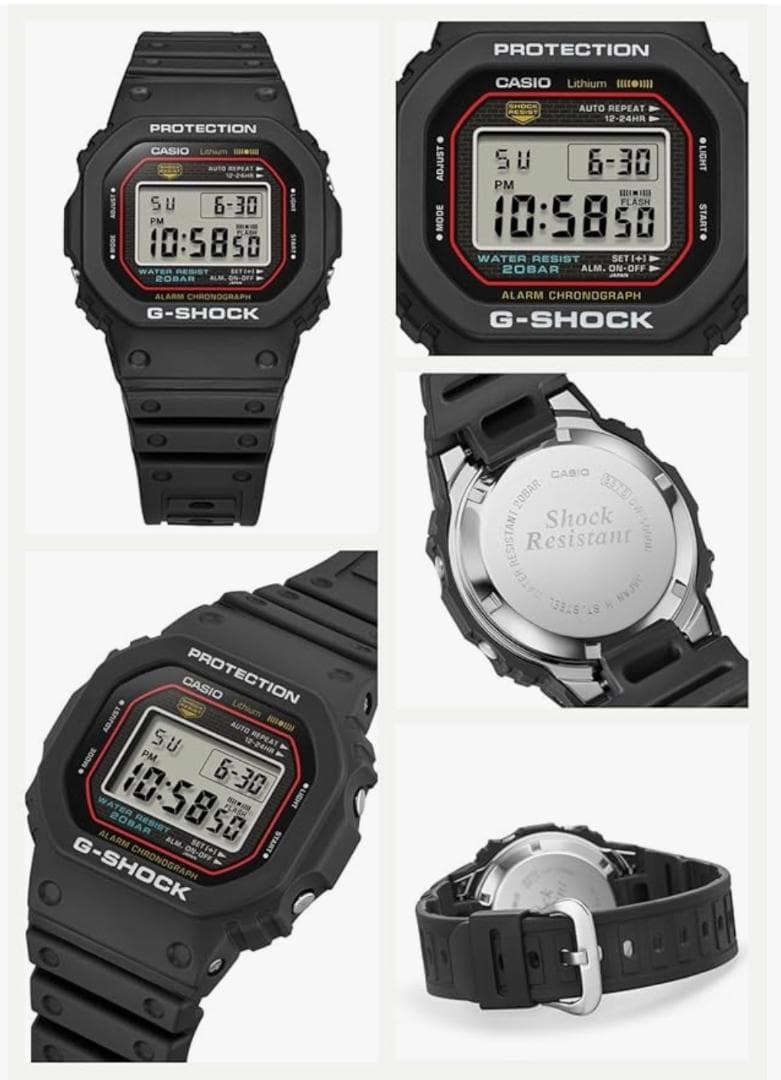 【美品】CASIO G-SHOCK DW-5000R-1AJF