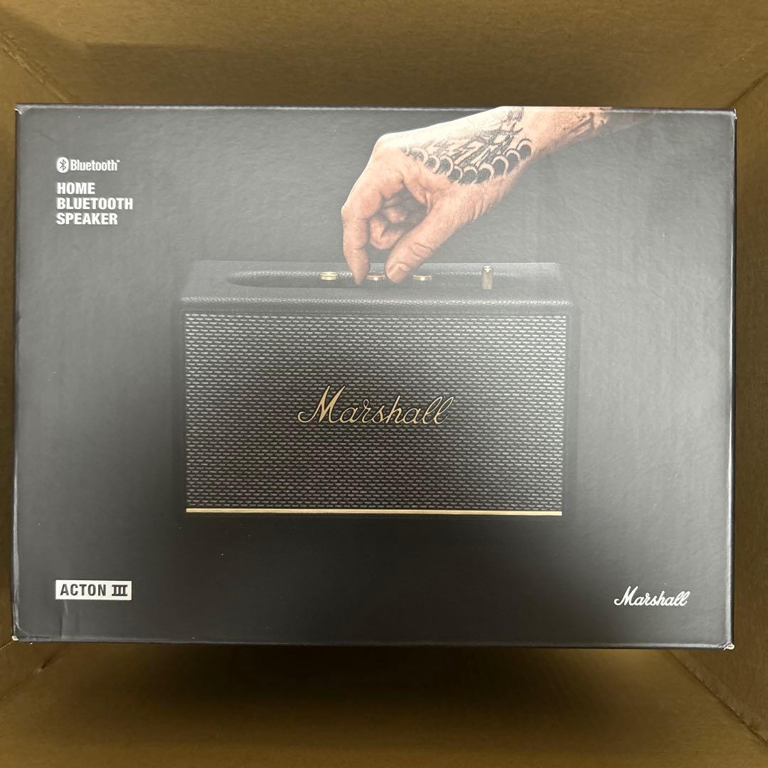 【新品未開封/正規品】Marshall Acton III ブラック 本体