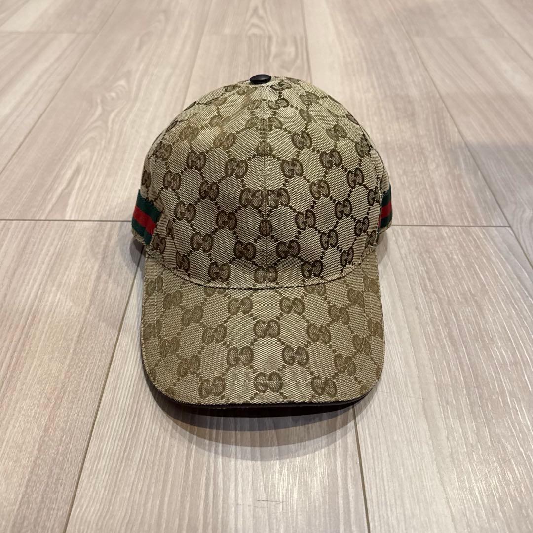 GUCCI ベースボールキャップ　美品　正規品