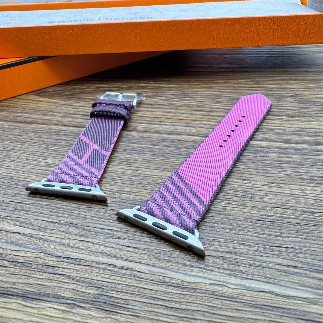 2791 レア　Apple Watch エルメス　ジャンピング　カシスマグノリア