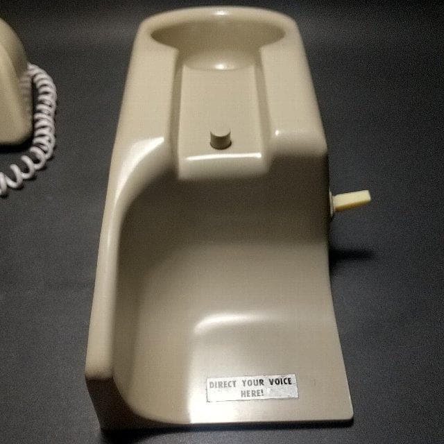 電話機をハンズフリーに 昭和レトロ「 SPEAK-R-PHONE 」未開封 美品