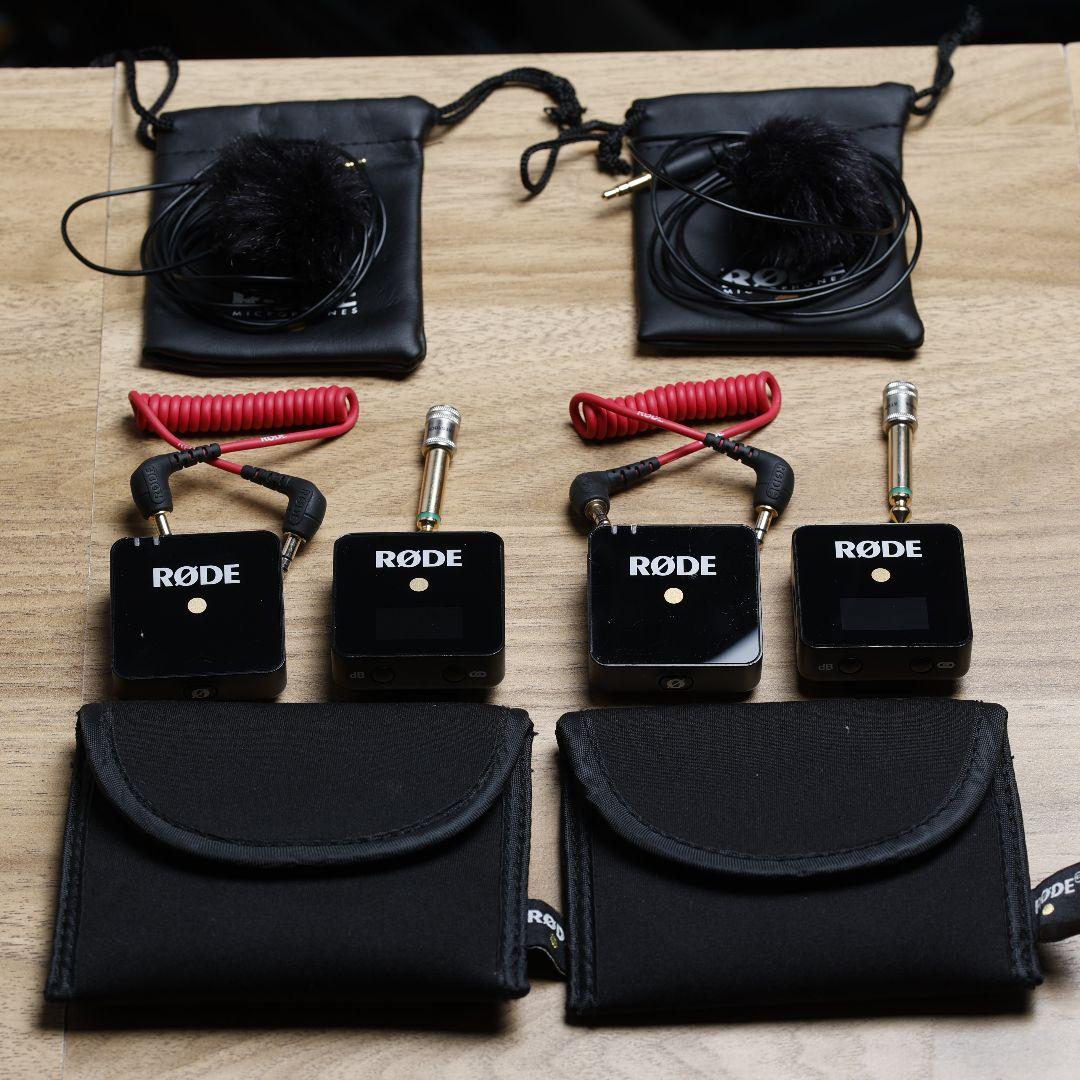 RODE Wireless GO ラベリアマイク付 2ペア