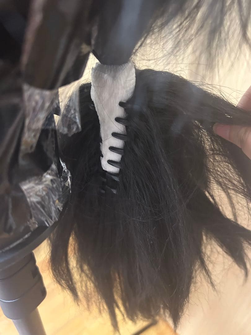 忍たま　浜守一郎　コスプレウィッグ　南蛮鉤付き