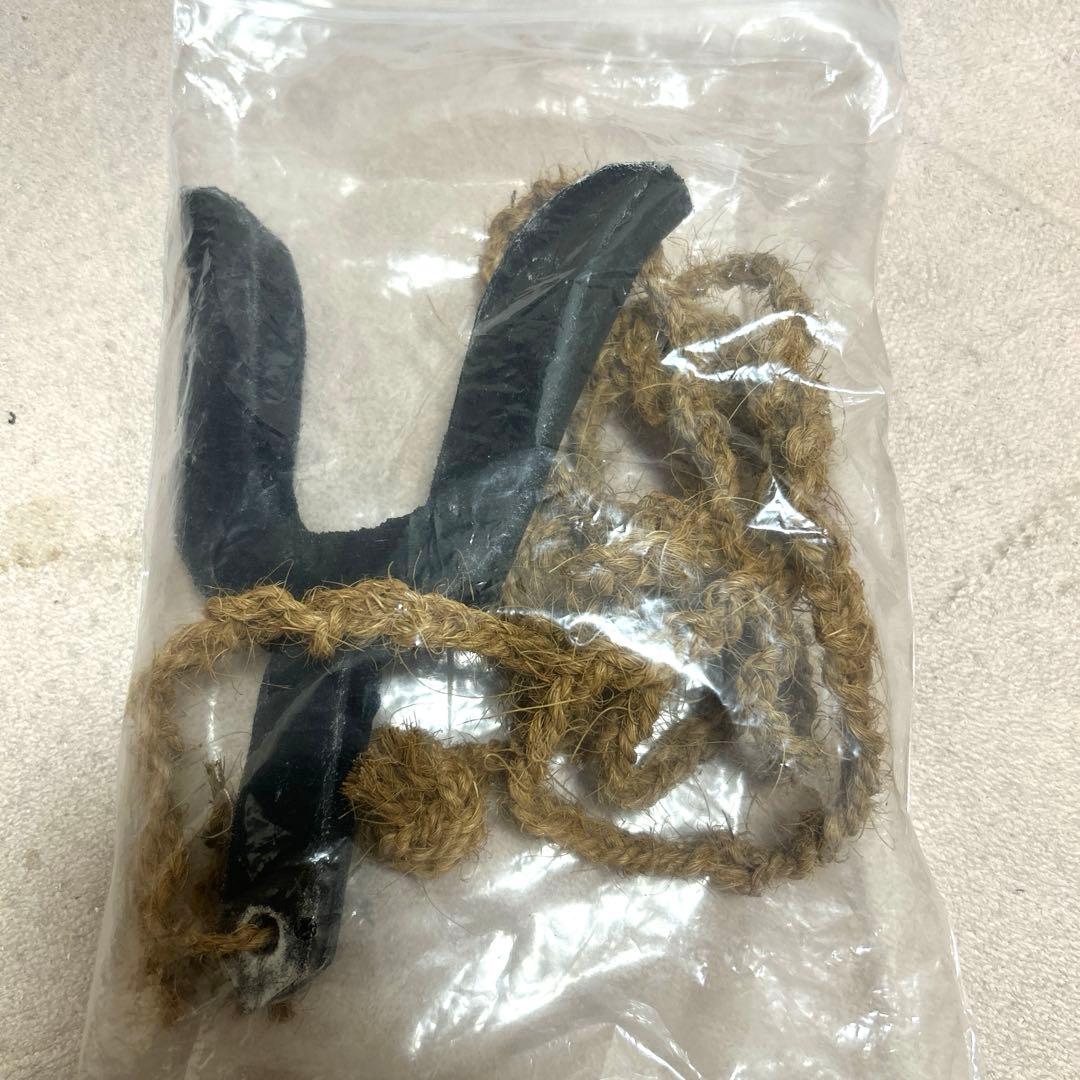 忍たま　浜守一郎　コスプレウィッグ　南蛮鉤付き