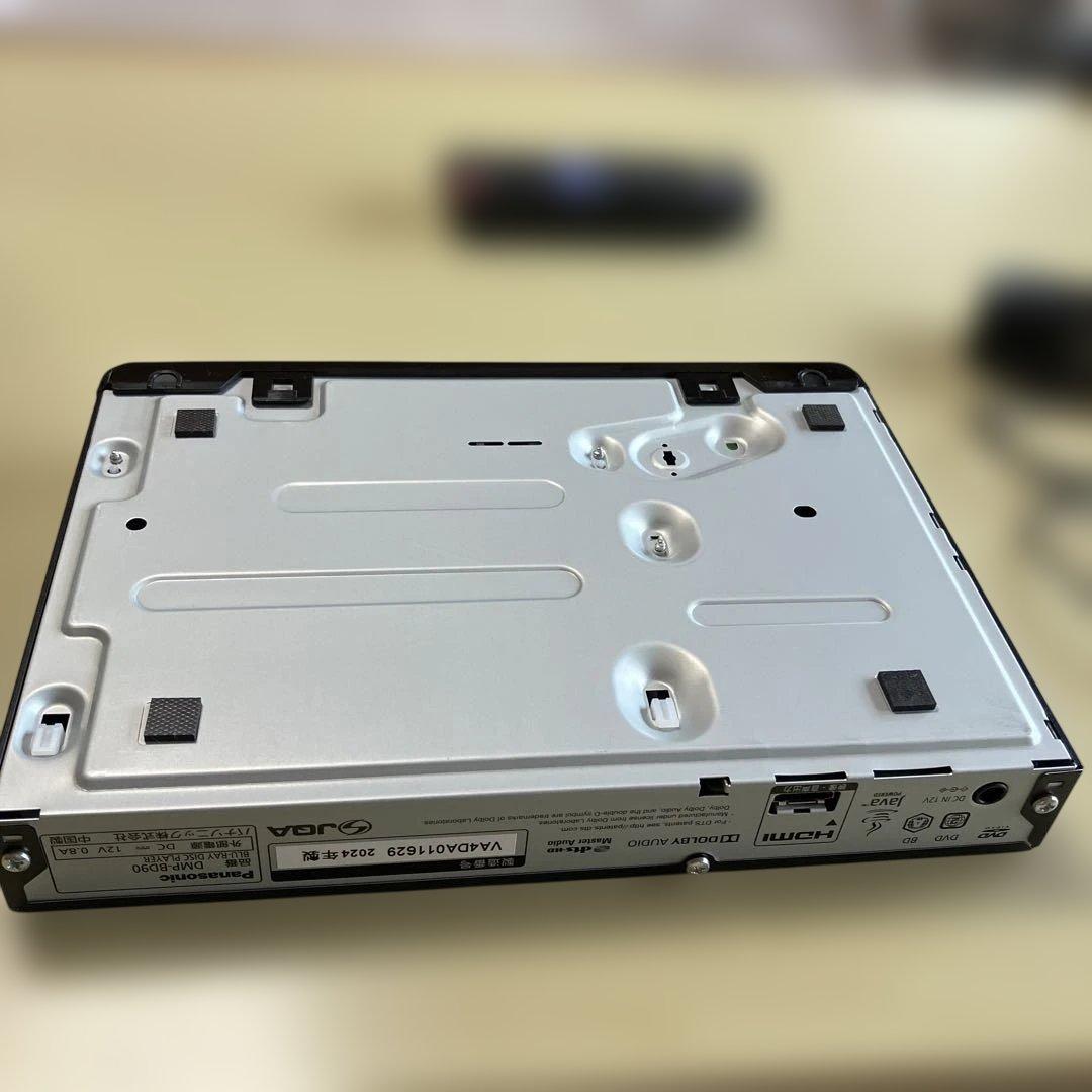 【2024年製】Panasonic ブルーレイプレーヤーDMP-BD90説明書付