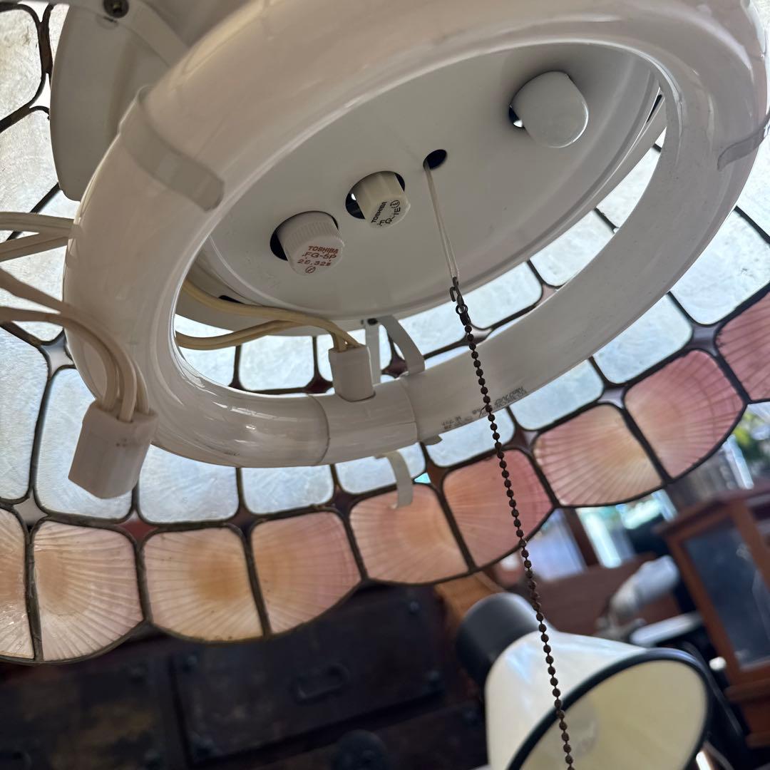 ペンダントライト　カスピ貝　シェル　傘のみ