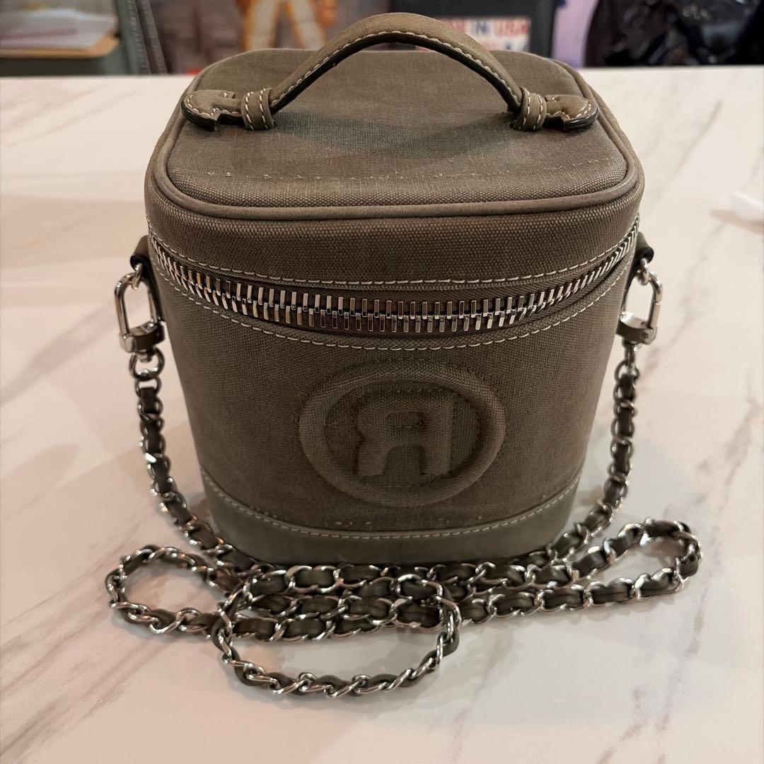 レディメイド キャンバス 2WAYバニティバッグ カーキ