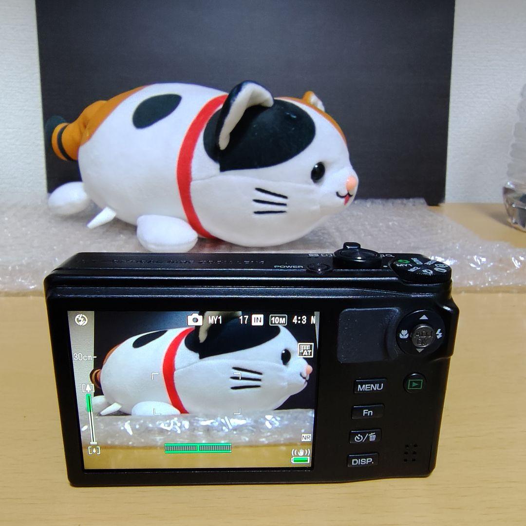 【美品 動作確認済】リコー CX5 オールドコンデジ ブラック 外箱 説明書