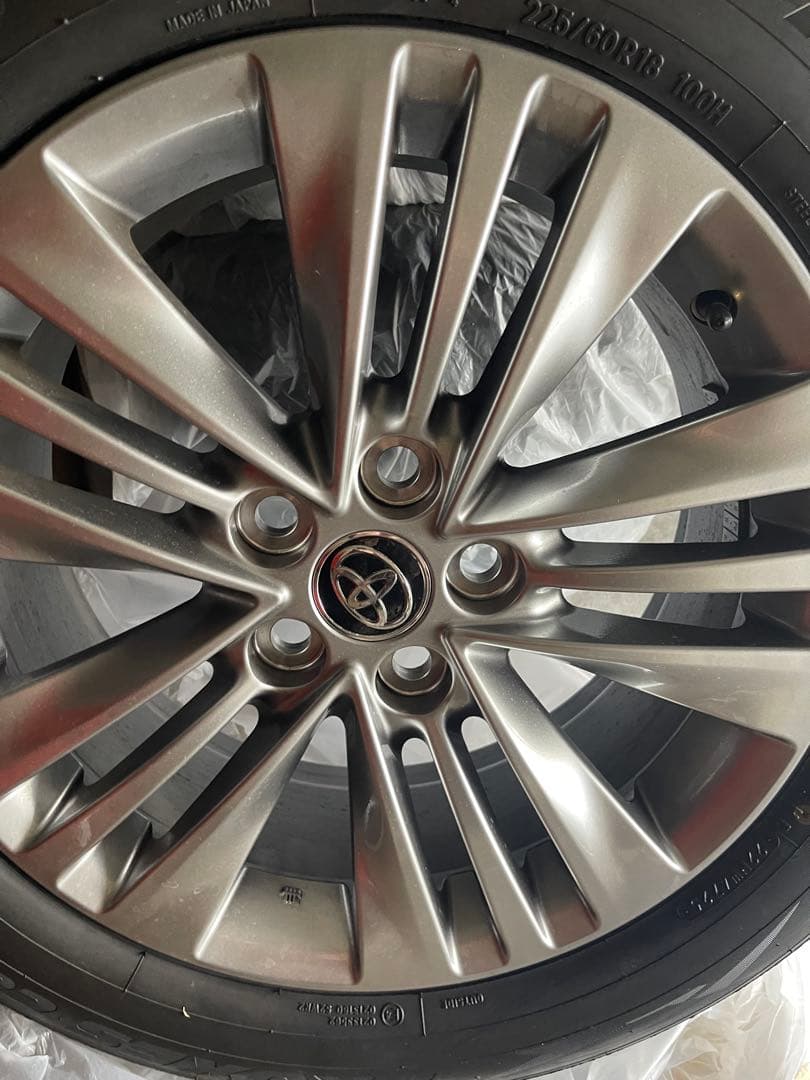 40系アルファード純正18インチ新車外しタイヤホイールベルファイア