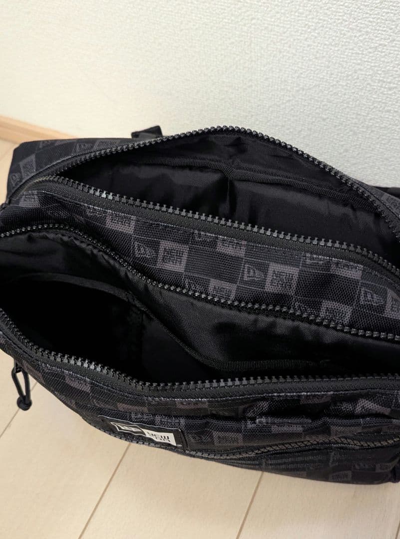 【完売品】ニューエラ NEWERA ボックスロゴ モノグラム ウエストバッグ