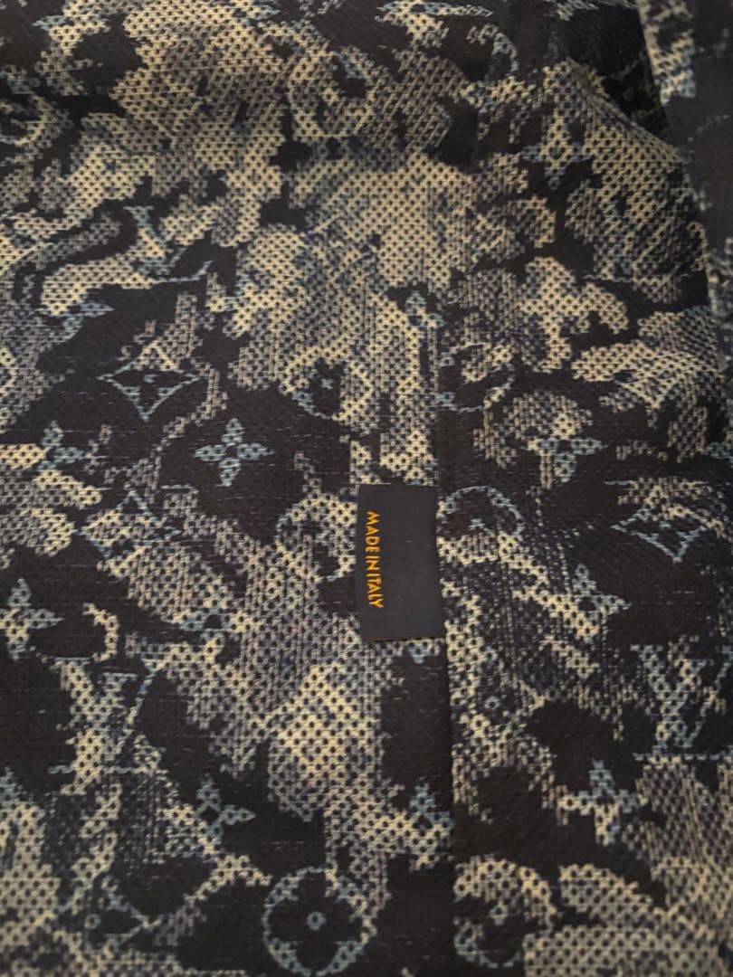 本当限定❗️超希少！ルイヴィトン　コート　裏地　モノグラムタペストリー　極美品