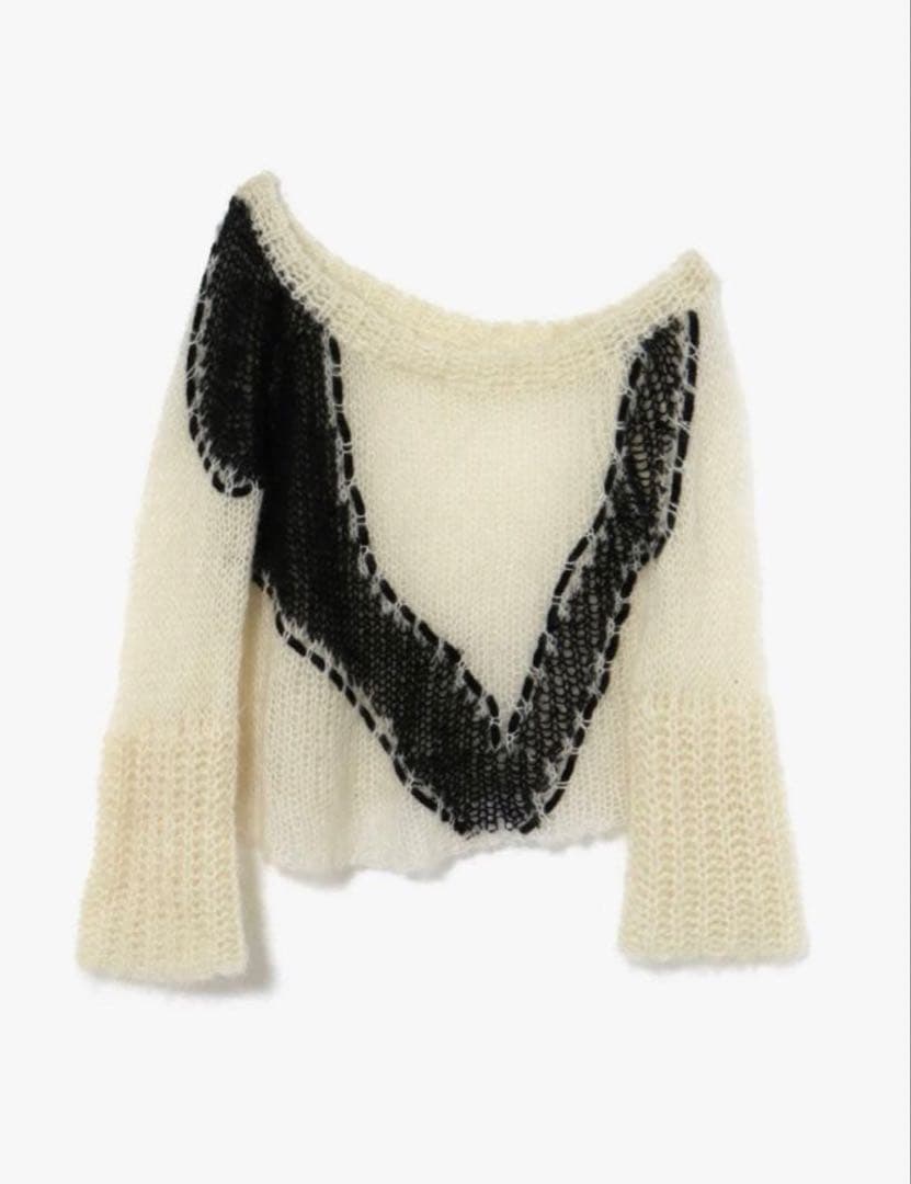 トップス S big symbol knit theredthread