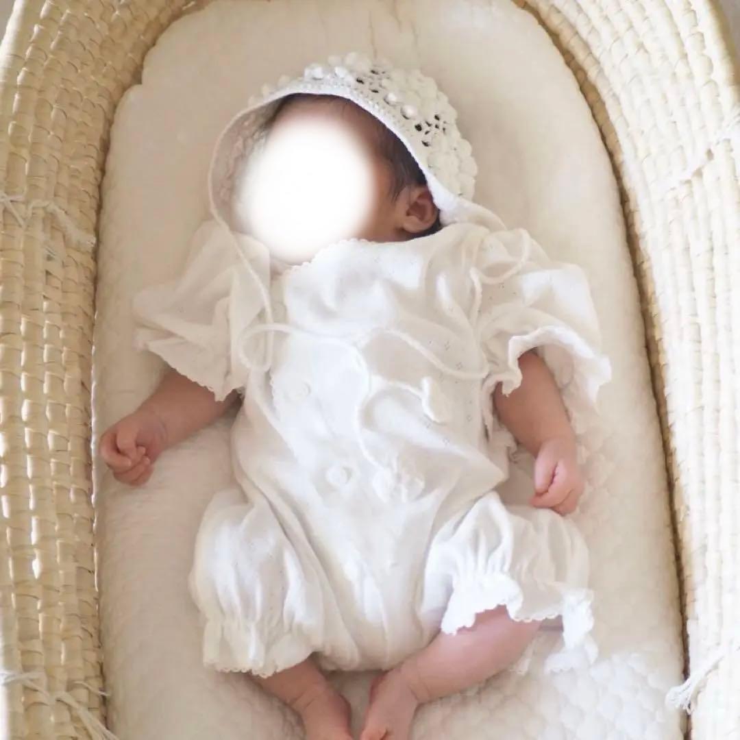 ⭐︎n⭐︎ monbebe 退院着と帽子セット