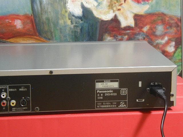 ★パナソニック　Panasonic ＤＶＤ／ＣＤプレーヤー DVD-RV20