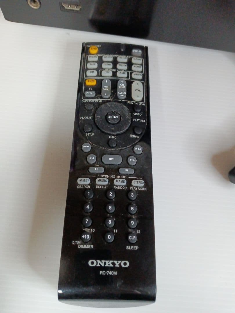 【通電確認】ONKYO TX-NR616 AVレシーバー オンキョー アンプ