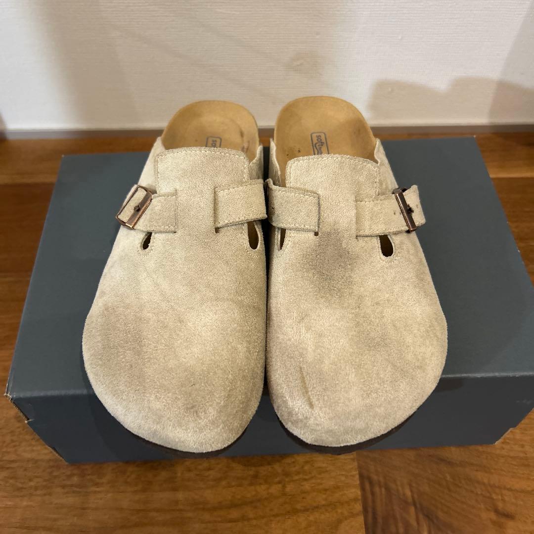 ビルケンシュトック　ソフトスエード　トープ　ナロー　箱無し