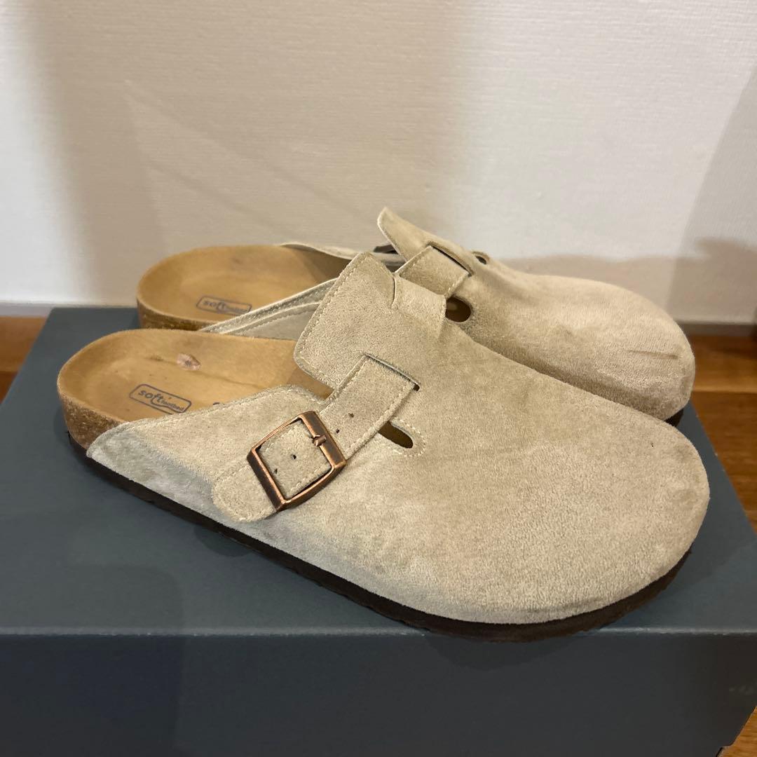 ビルケンシュトック　ソフトスエード　トープ　ナロー　箱無し