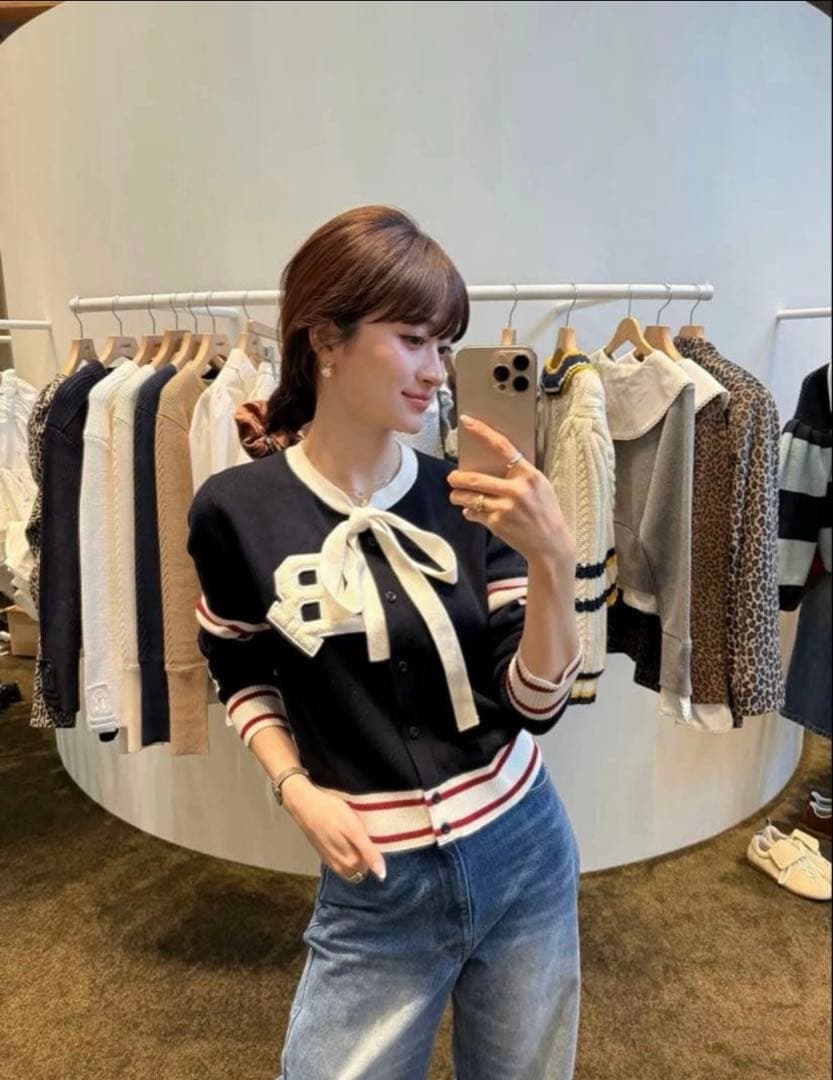 ジャケット・アウター BIBIY B. CLUB TIE CARDIGAN