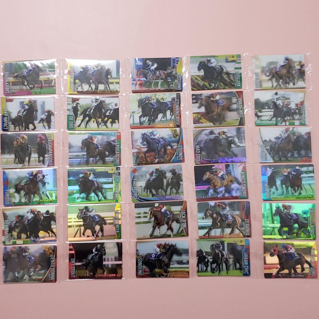 サラブレッドホースコレクション ウエハース 3R 箔 サイン コンプリート