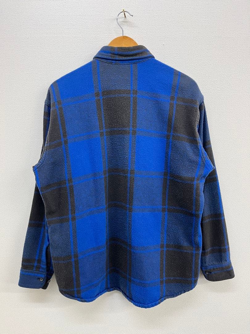 80s' st.john's bay フランネルシャツ　SIZE L