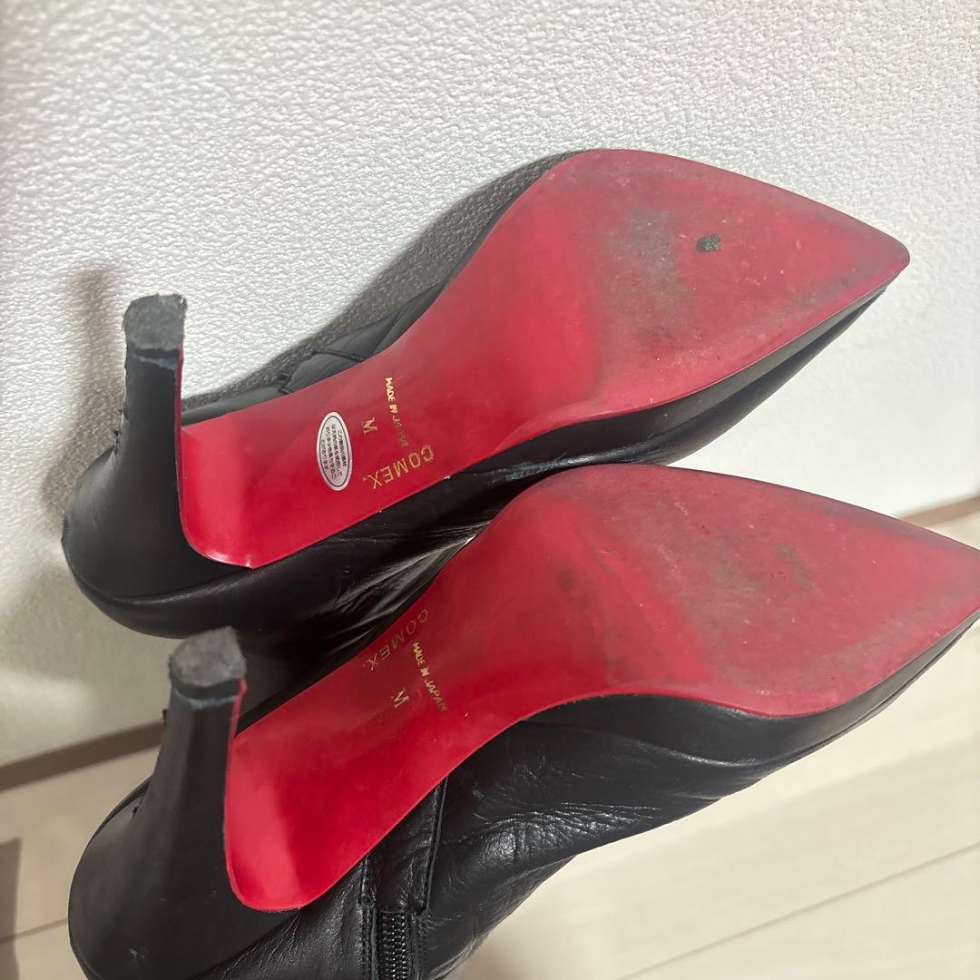 COMEX ニーハイブーツ レッドソール 13cmヒール コメックス