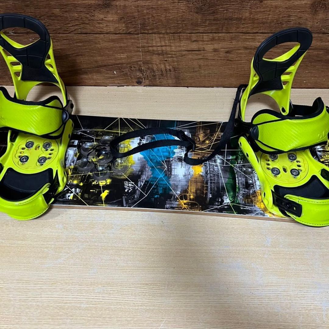 美品　初心者オススメ ZUMA ヅマ　メンズスノーボード2点 ボード 155cm