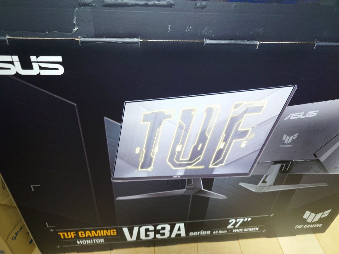 ASUS TUF GAMING VG3A 27インチモニター