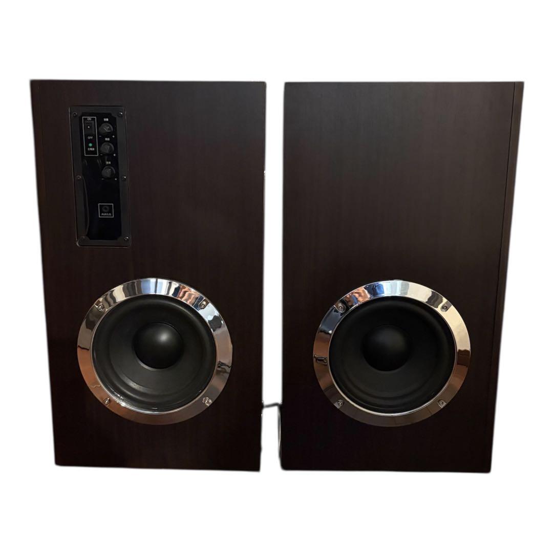 山善(YAMAZEN) キュリオム ダブルスピーカー TWS-72(DB)