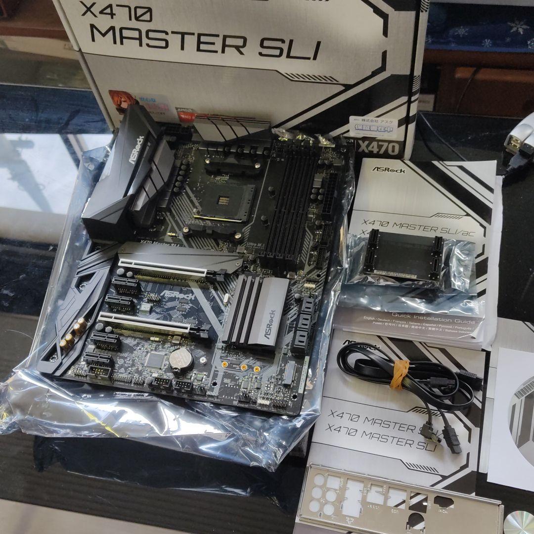 マザーボード ASRock X470 MASTER SLI