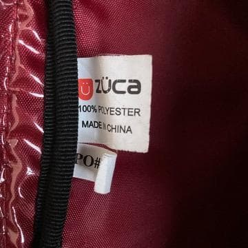 【さくらこ】ZÜCA ズーカ 座れるキャリーバッグ レッド 保護カバー付き