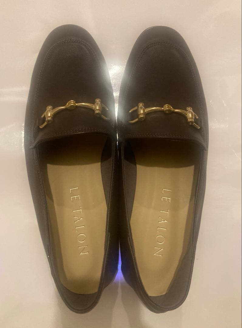 期間限定お値引き　LE TALON レザービットバブーシュ ローファー 試着のみ