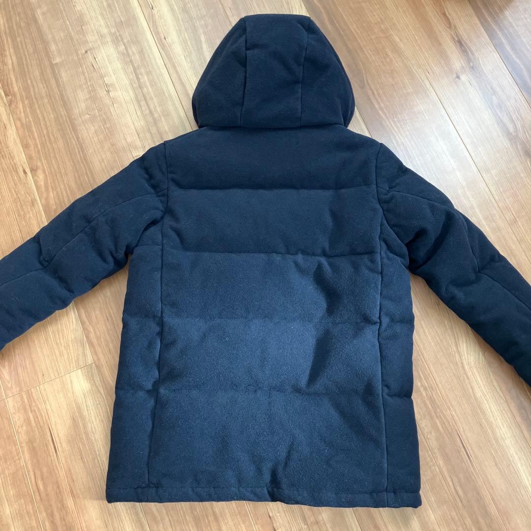 BEAMS 別注 DANTON ダントン ダウンジャケット ネイビー 34