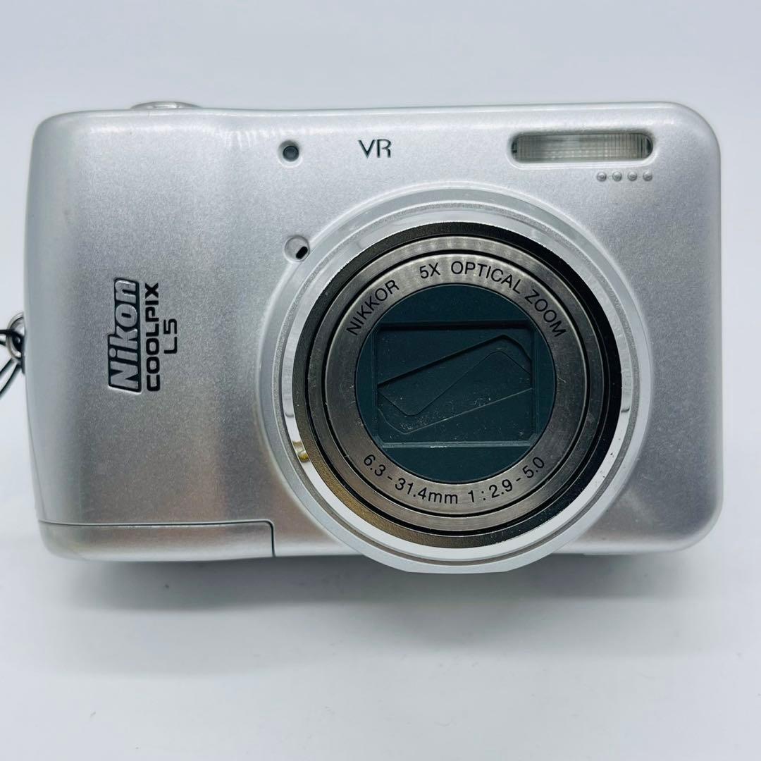 【美品動作確認済み】NIKON COOLPIX L5 デジタルカメラ 単三電池