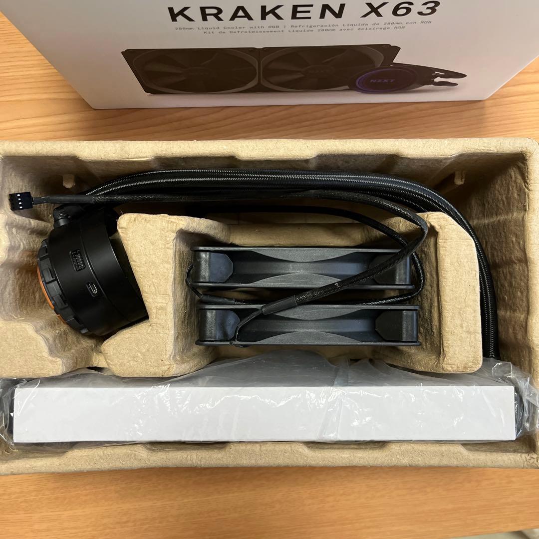 NZXT KRAKEN X63 280mm液体クーラー