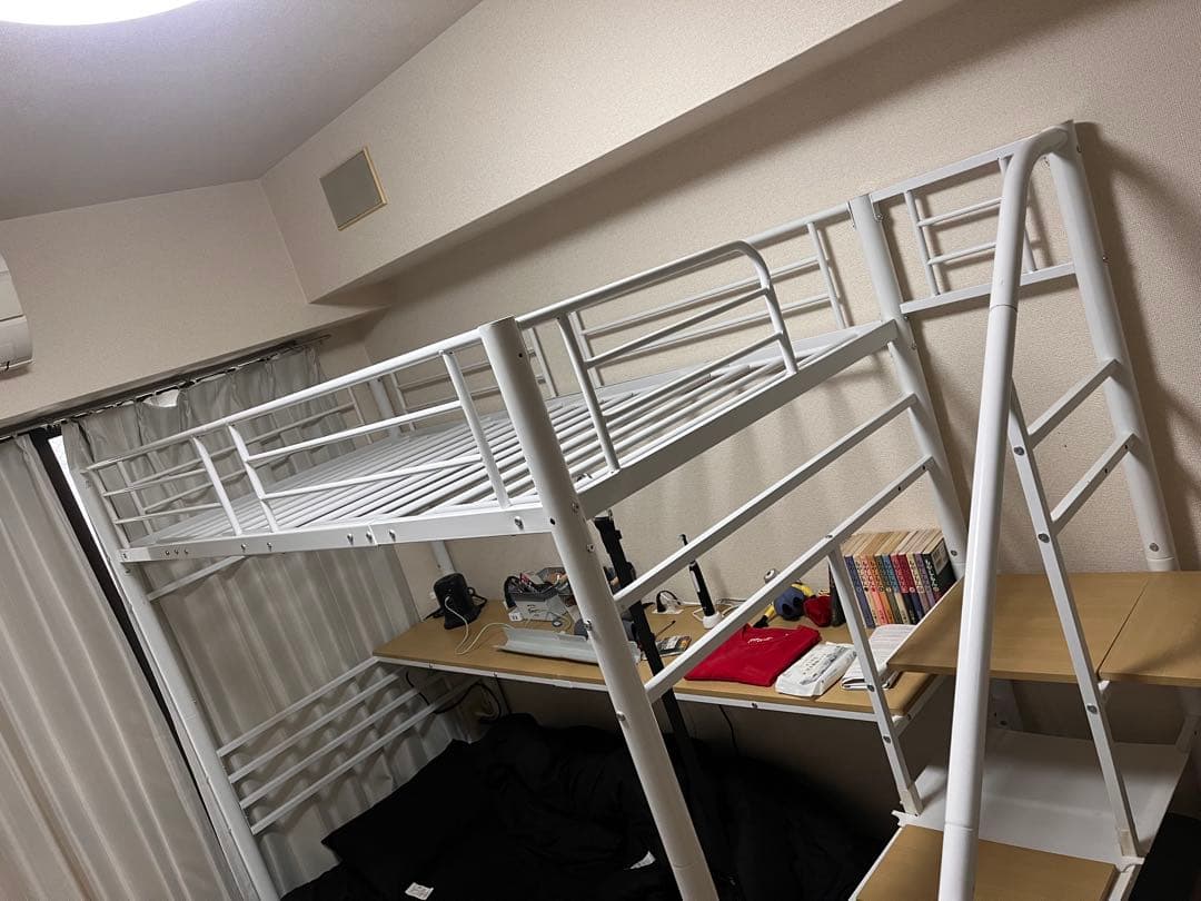 ロフトベッド　引き取り限定　解体済み　システムベッド