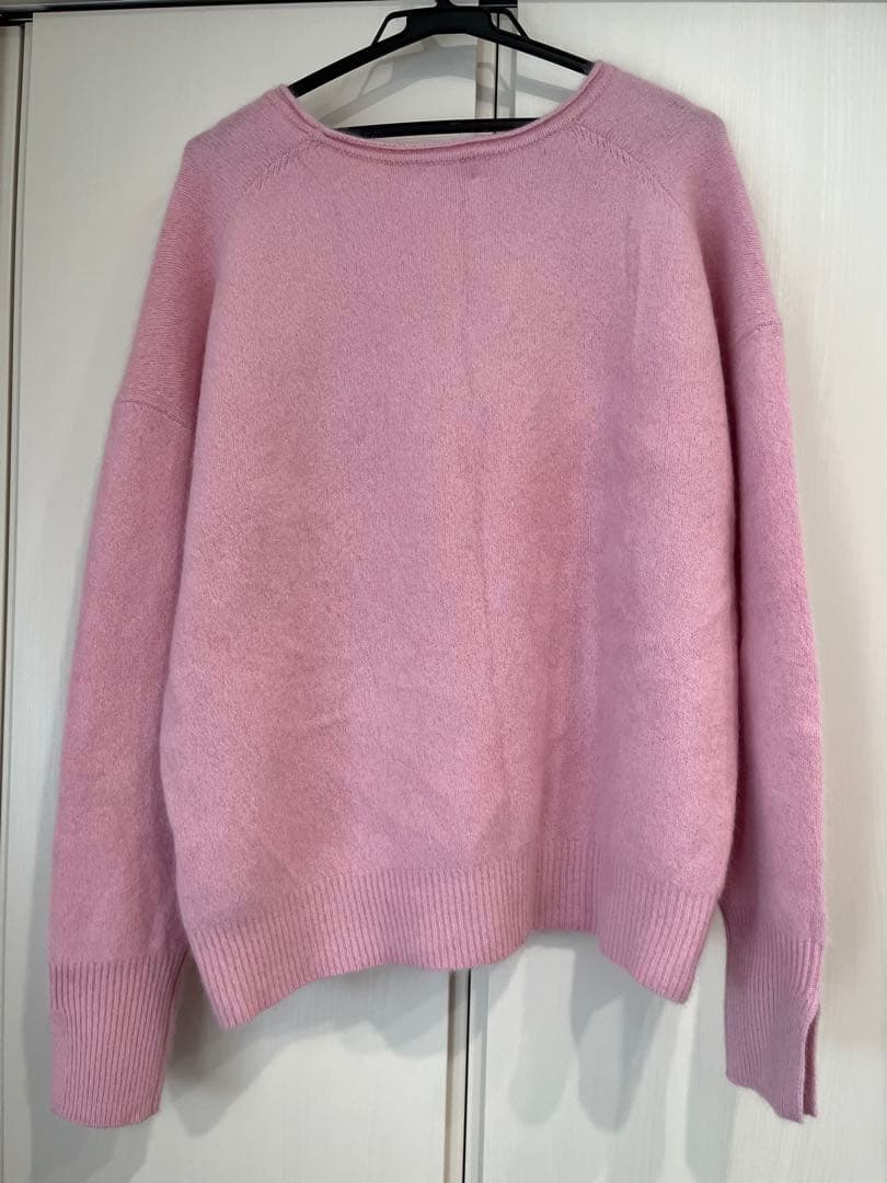 【新品】IENA fluffyファー プルオーバー ファーニット ピンク