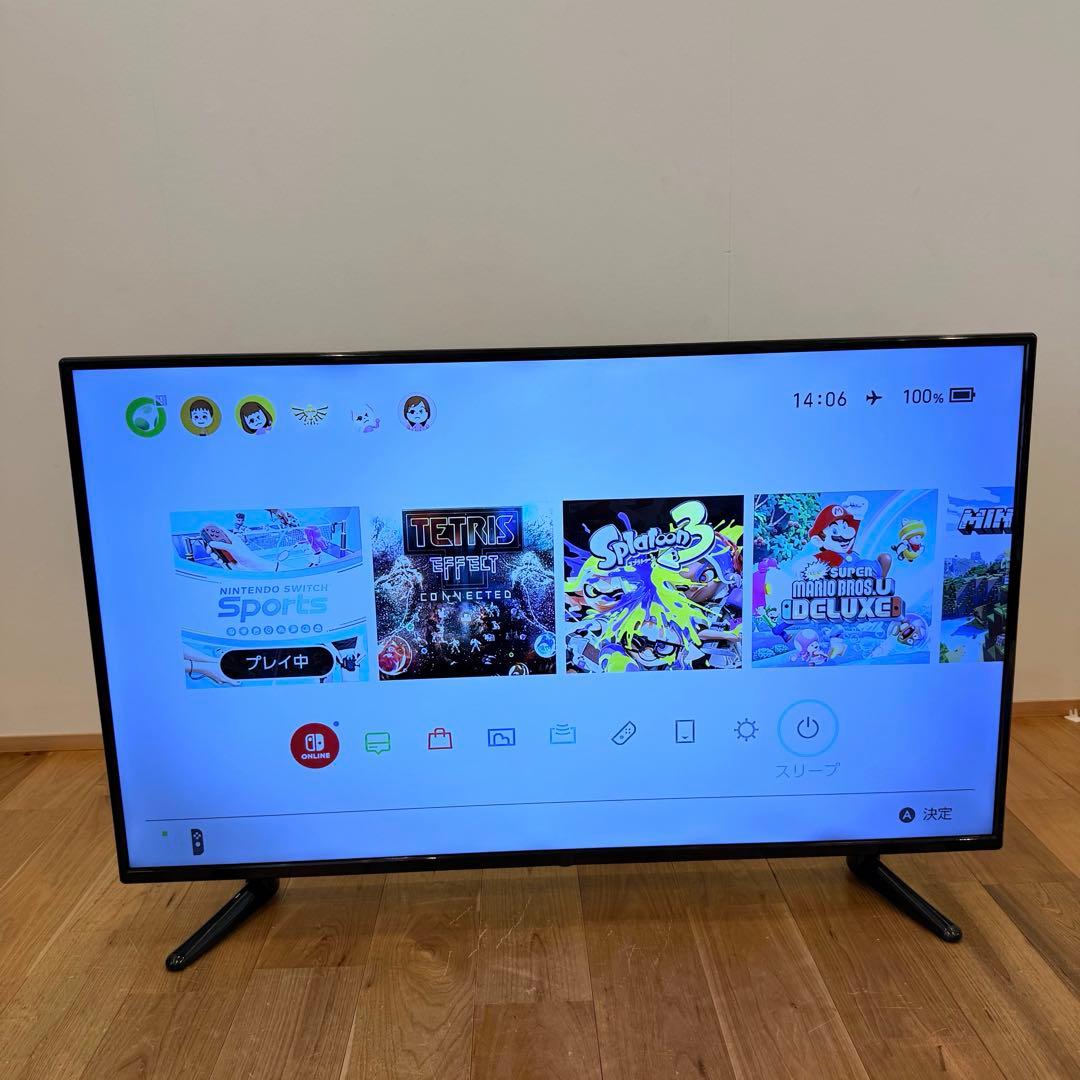 TV ティーズネットワーク50型 4K液晶テレビWチューナー TEES