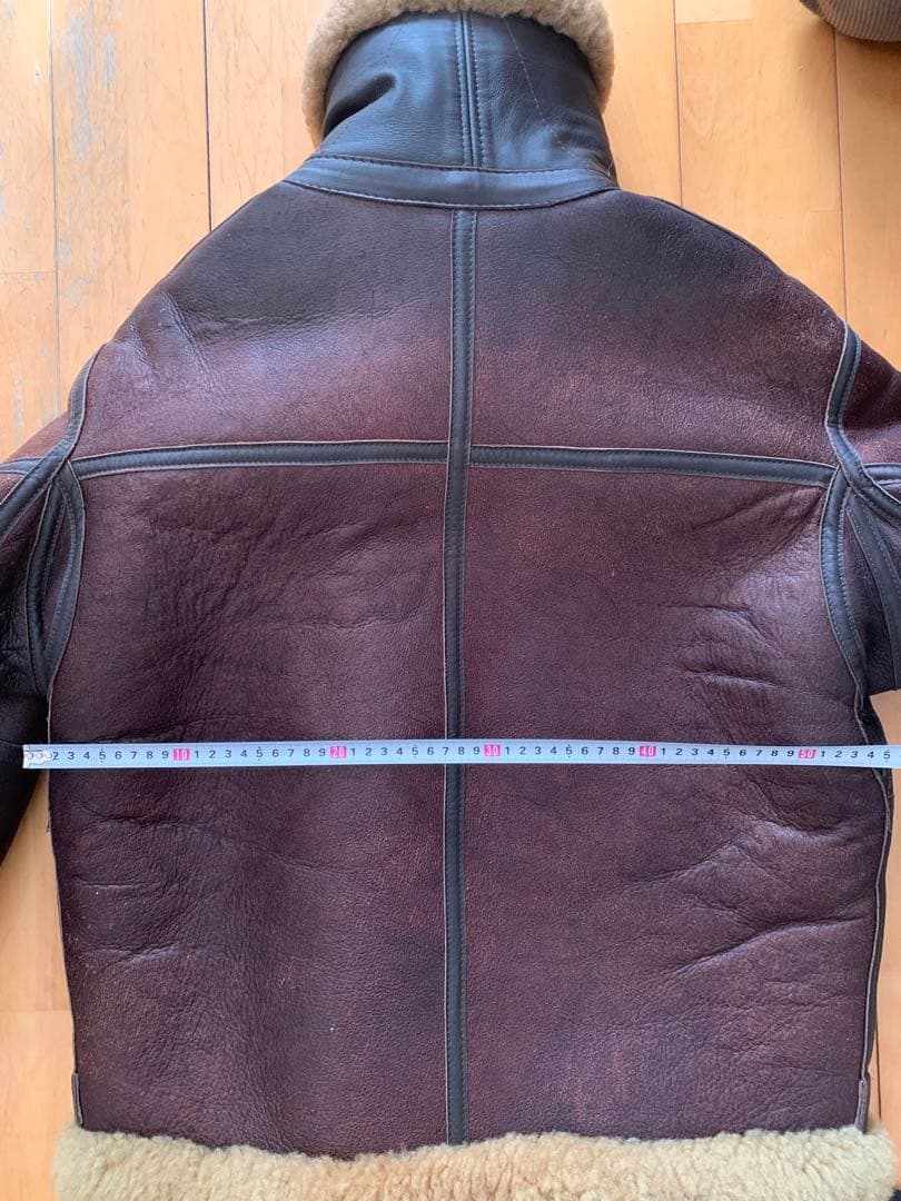 あき IRVIN シープスキン フライトジャケット