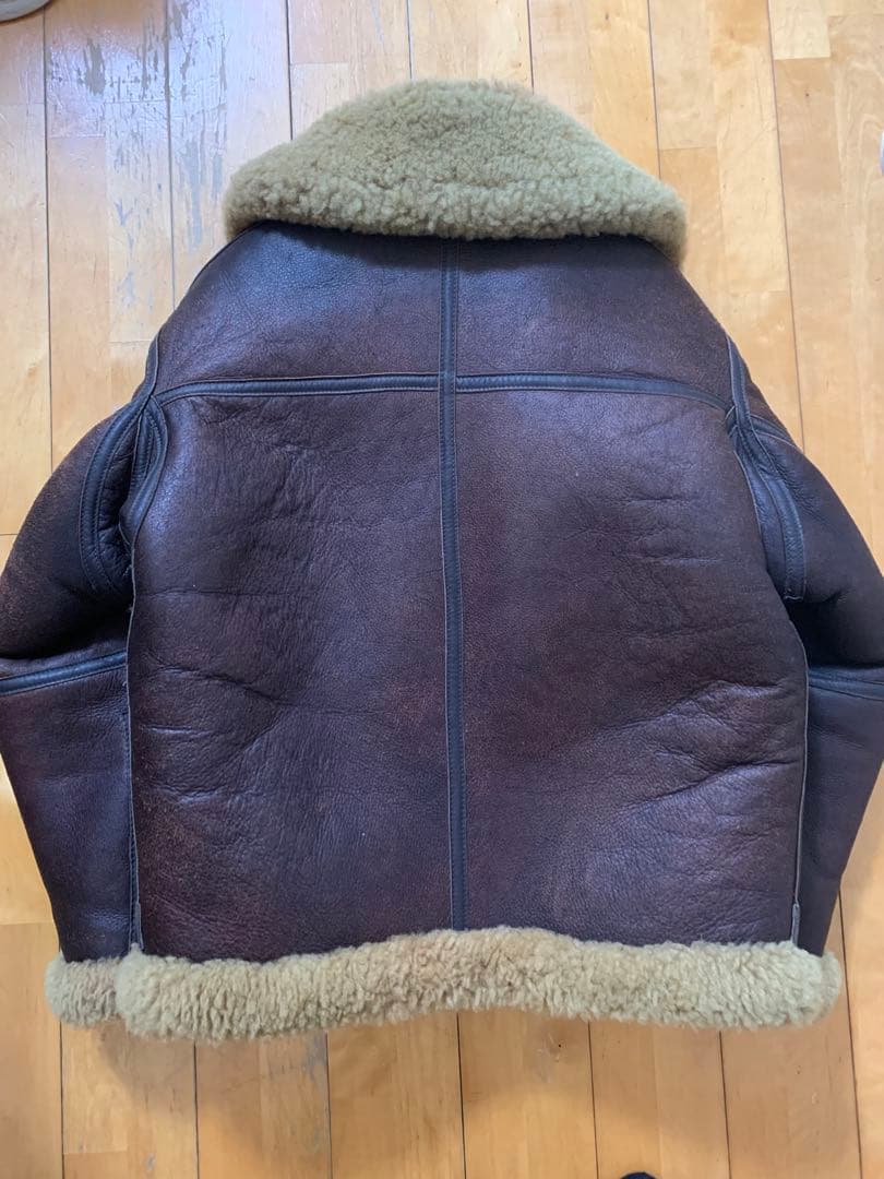 あき IRVIN シープスキン フライトジャケット