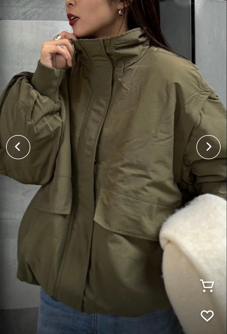 チャオパニックティピーBIGポケットスタンドワークアウター