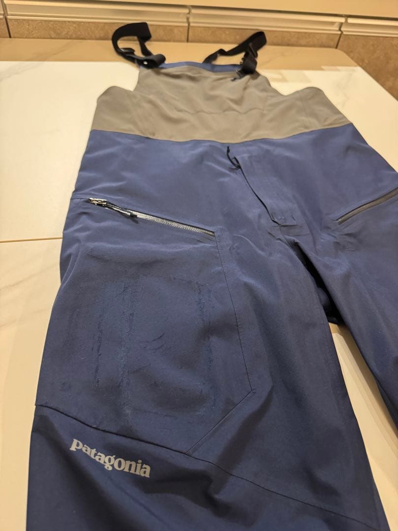 patagonia スノードリフタービブ スノーボード ビブパンツ ネイビー