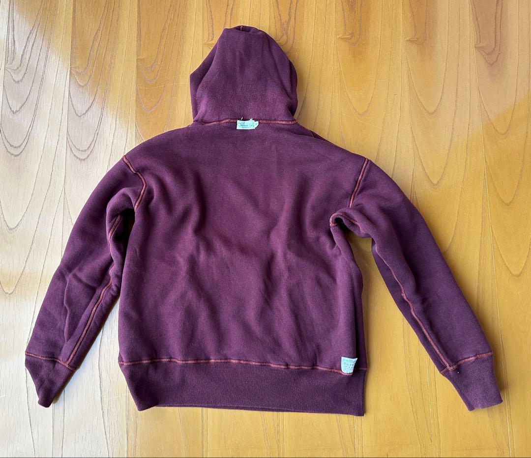 へラーズカフェ ダブルフェイス パーカ ボクシンググローブポケット サイズ42