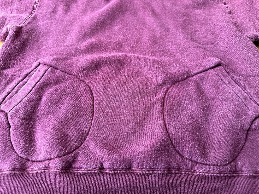 へラーズカフェ ダブルフェイス パーカ ボクシンググローブポケット サイズ42