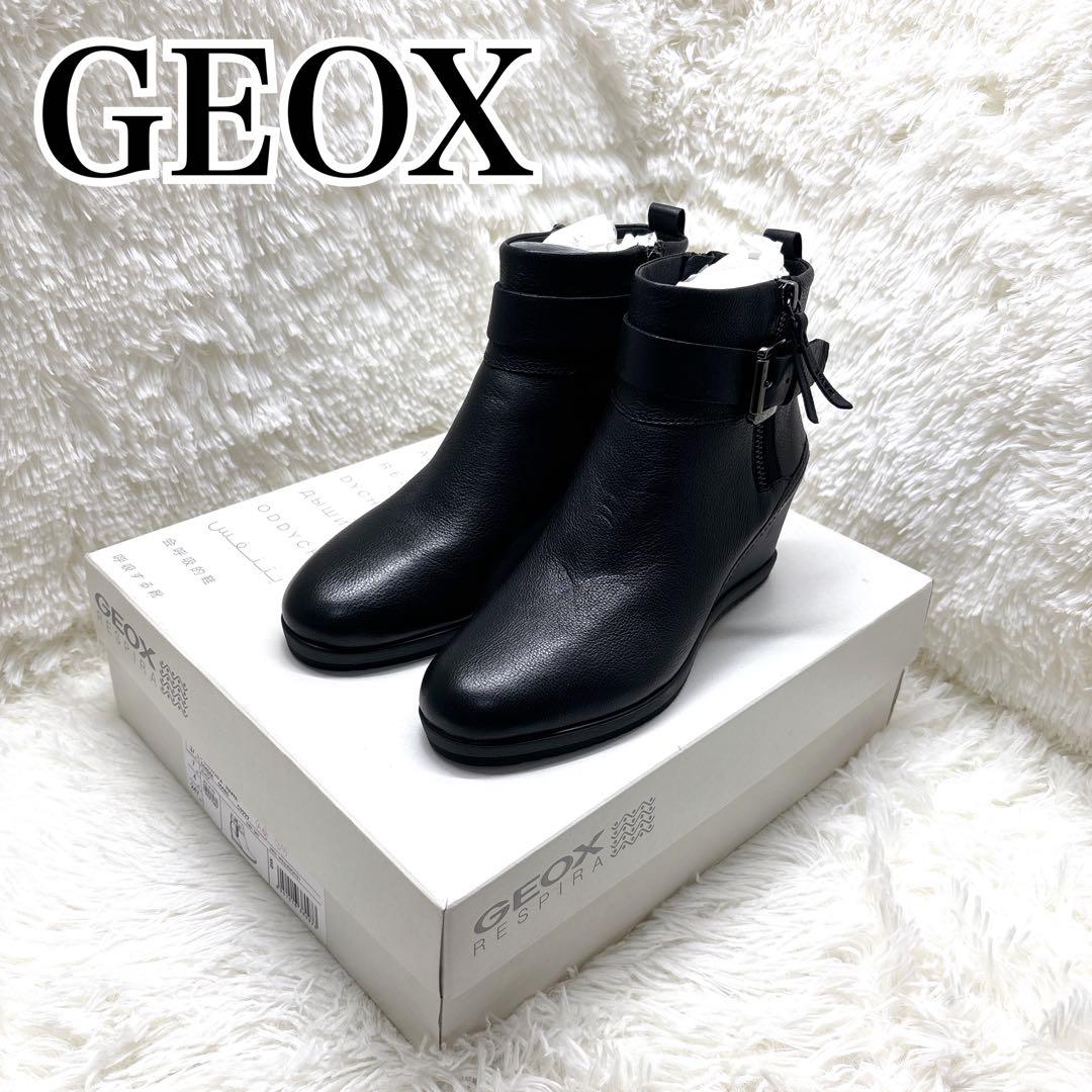 【タグ付き未使用】GEOX / RESPIRA/ショートブーツ/ 37
