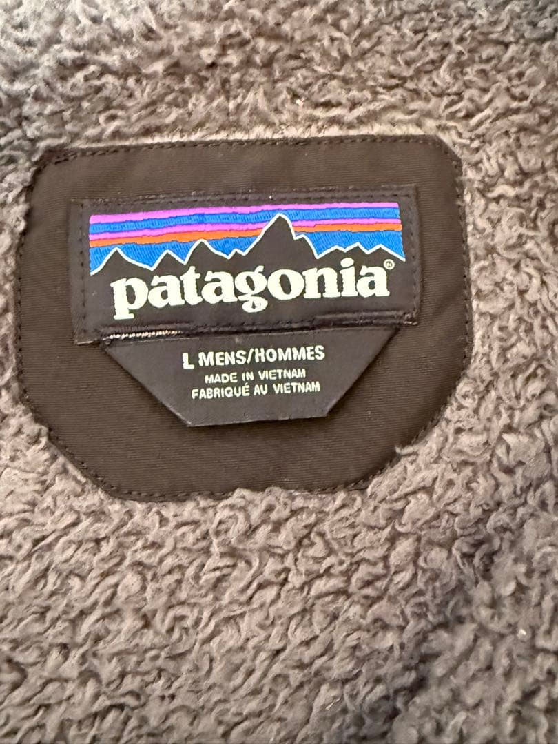 FA18 パタゴニア イスマスパーカ L フードなし ブラック フリース 裏ボア