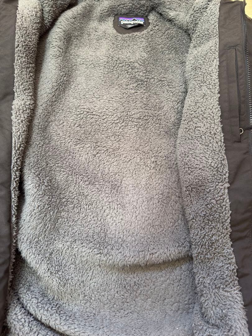 FA18 パタゴニア イスマスパーカ L フードなし ブラック フリース 裏ボア