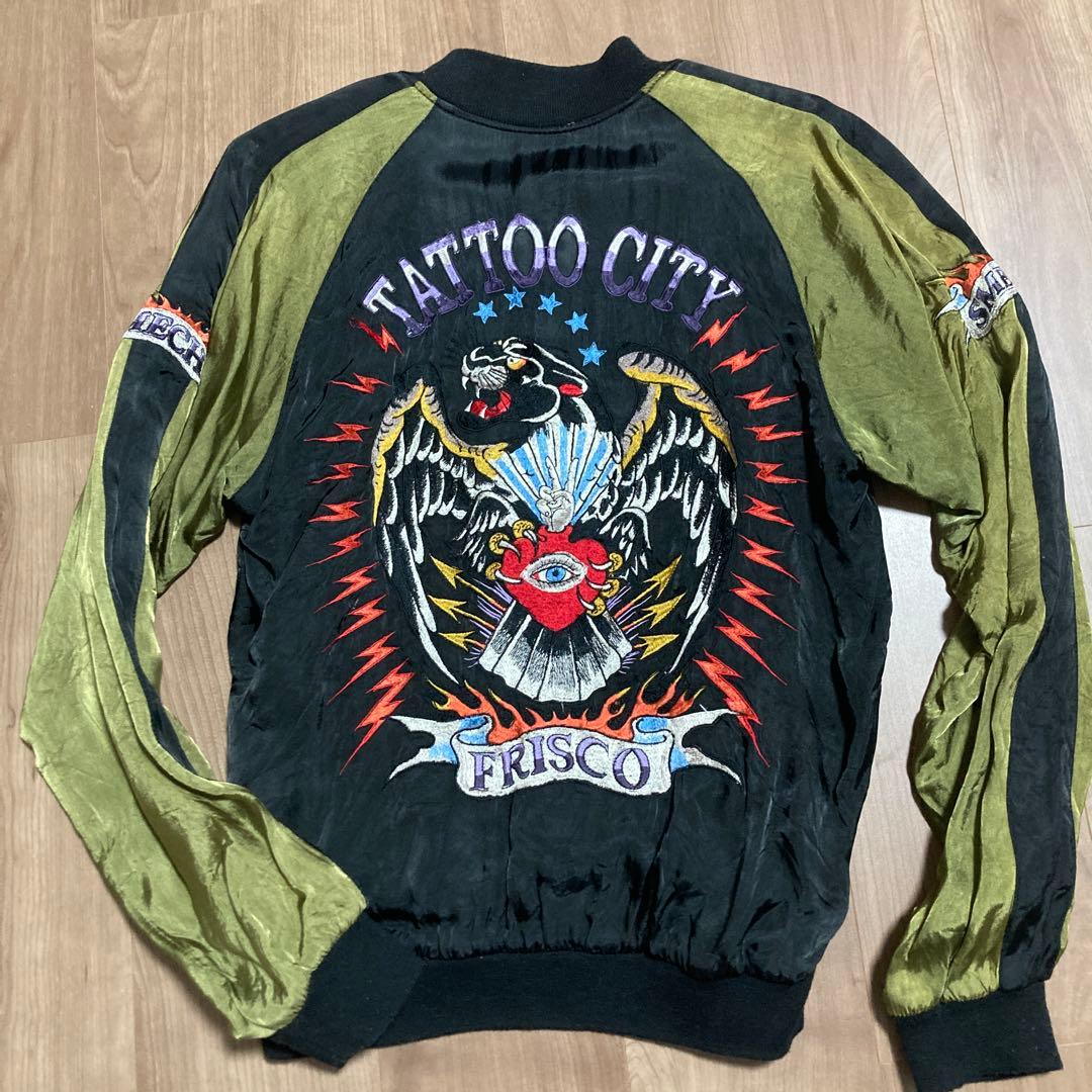 Smechk×EDHARDY リバーシブルスカジャン