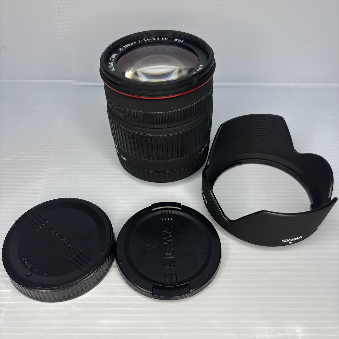 美品✨ Sigma 18-200mm F3.5-6.3 DC Canon シグマ